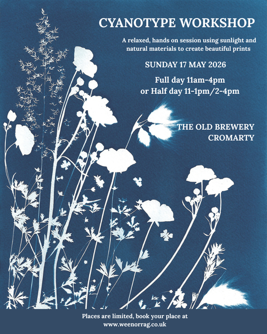 Cyanotype Workshop - Cromarty 17/5/26