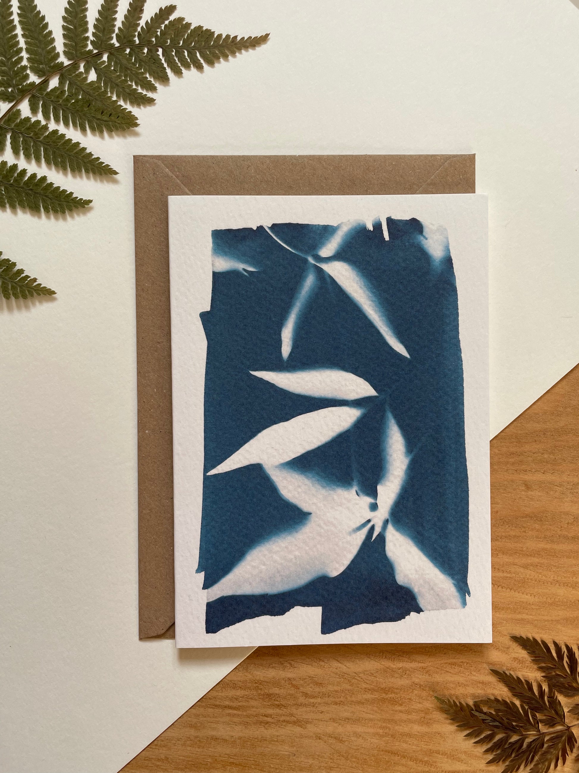 Clematis A6 card