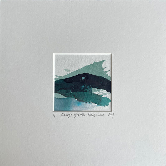 Fairge gharbh - Rough seas