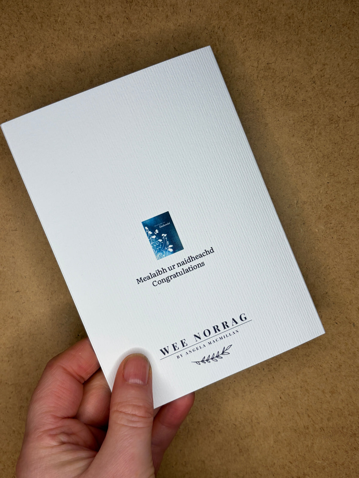 Mealaibh Ur Naidheachd | Gaelic Congratulations card