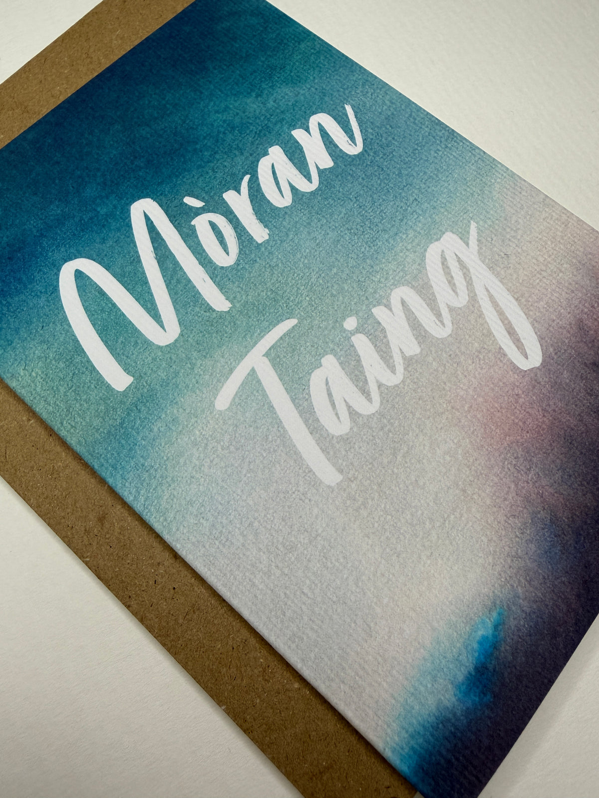 Mòran Taing | Gaelic Thank You card