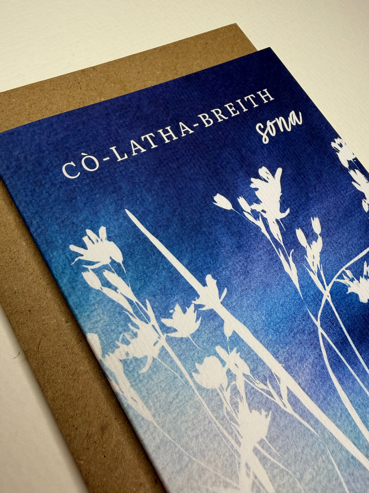 Cò-Latha-Breith Sona | Gaelic Birthday card