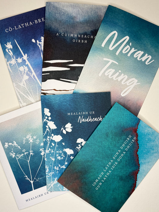 Scottish Gaelic Card Collection | Set of Six