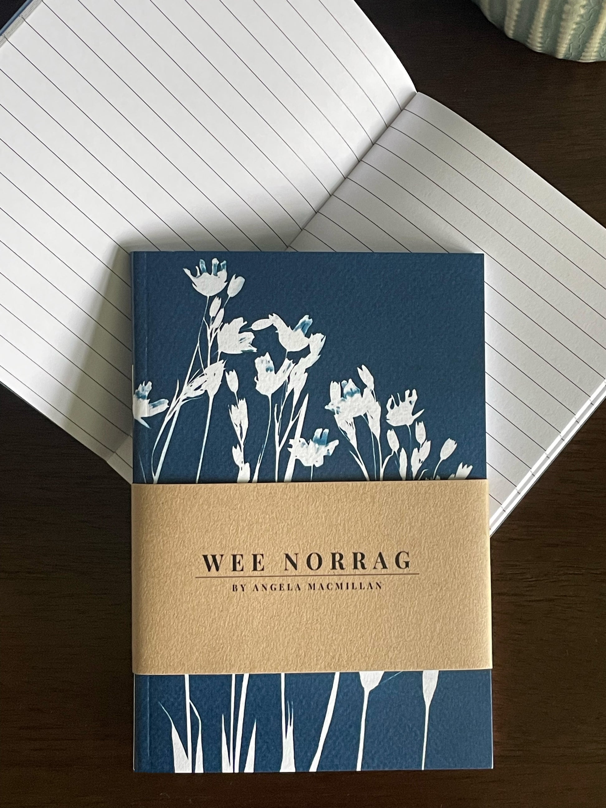 Floral A6 notebook